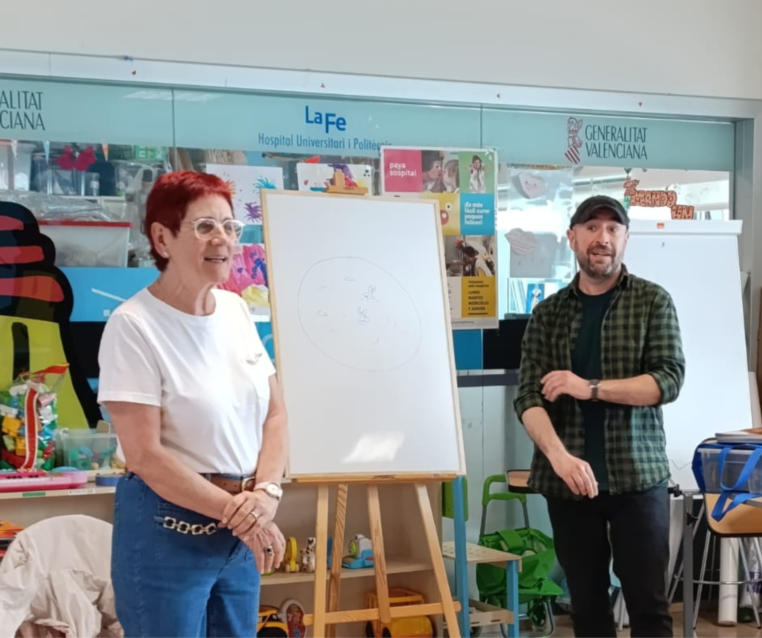 La Fundació Bromera celebra el Dia del Llibre amb una activitat molt especial amb l’alumnat hospitalitzat de l’Hospital La Fe |