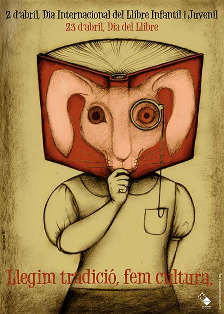 Cartell del Dia del Llibre 2011