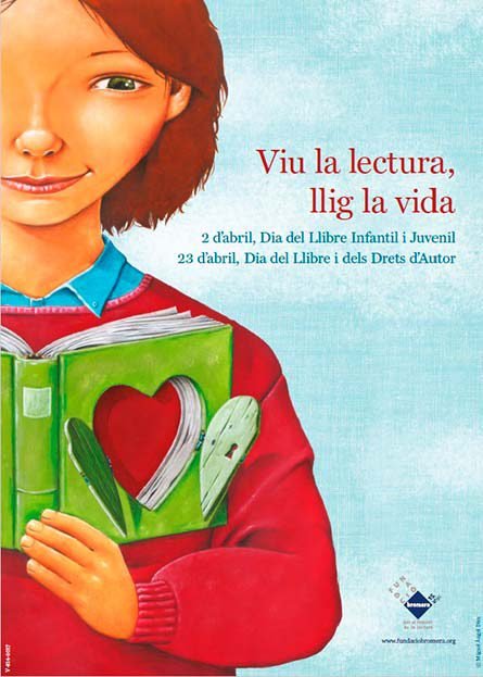 Cartell del Dia del Llibre 2017