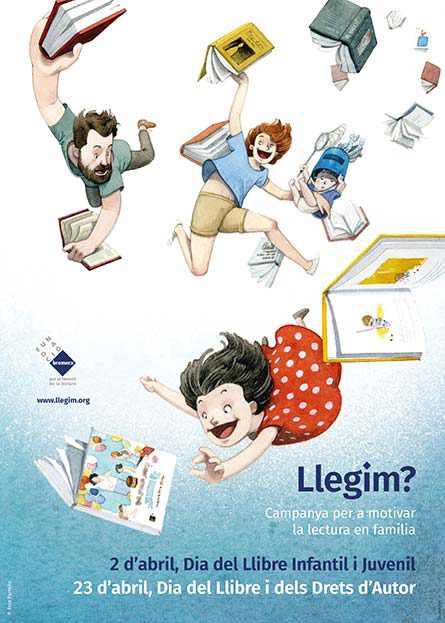 Cartell del Dia del Llibre 2018