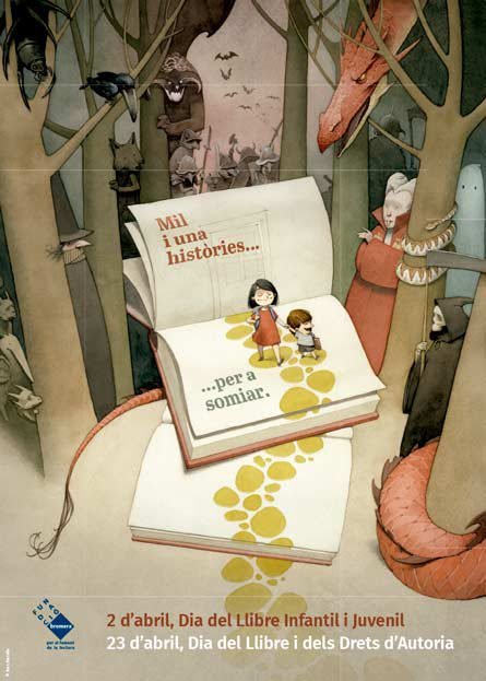 Cartell Dia del Llibre 2019