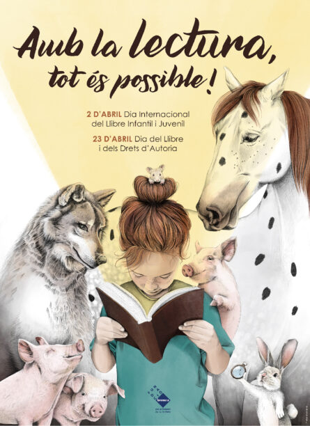 Cartell Dia del Llibre 2021