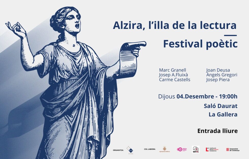 Festival poètic: Alzira, l'illa de la lectura |