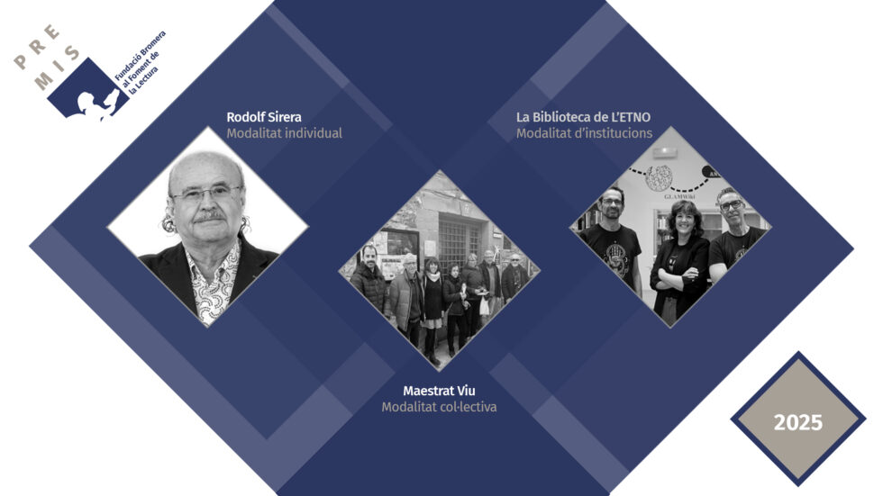 Rodolf Sirera, Maestrat Viu i el projecte «Espanta la por» guardonats amb els Premis Fundació Bromera 2025 |